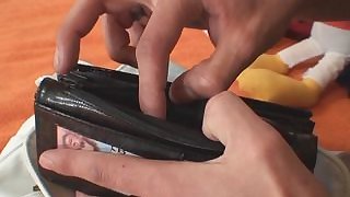 Skinny young dude bangs a lucky granny